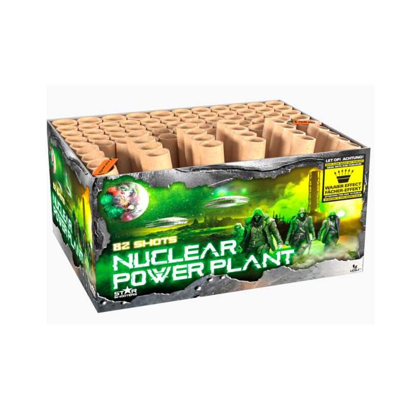 Jetzt Nuclear Power Plant 82-Schuss-Feuerwerksverbund ab 79.99€ bestellen
