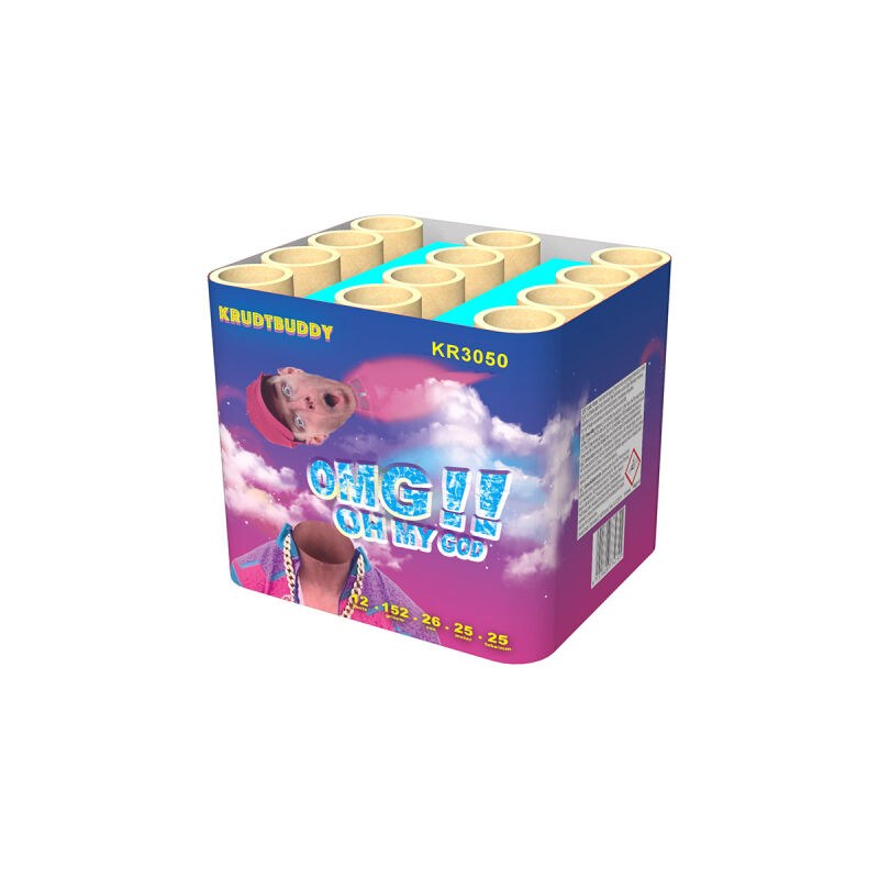 Jetzt OMG! Oh My God 12-Schuss-Feuerwerk-Batterie ab 11.99€ bestellen