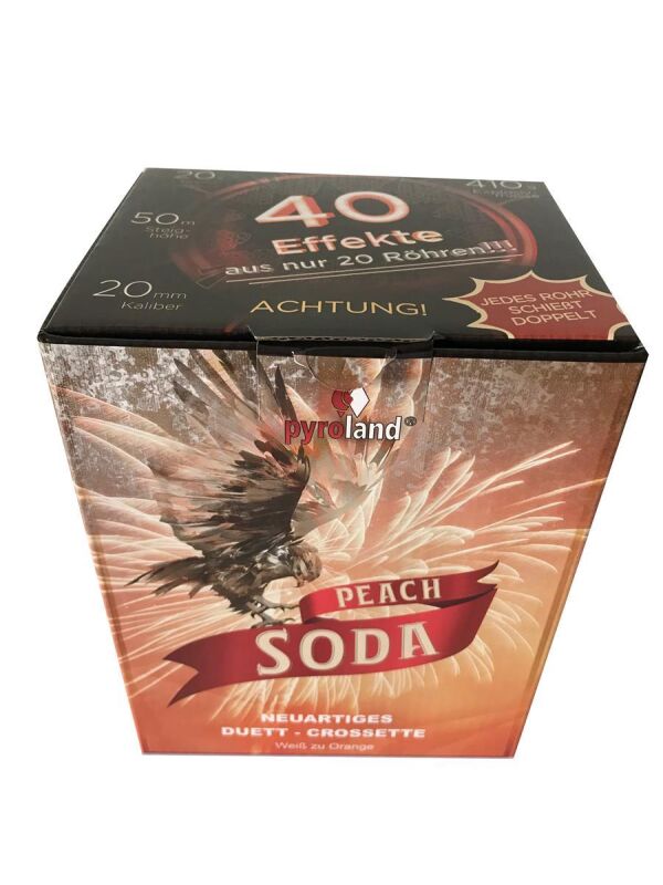 Jetzt Peach Soda 40-Schuss-Feuerwerk-Batterie ab 33.99€ bestellen