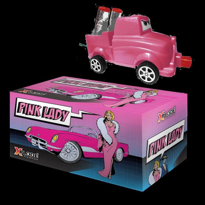 Jetzt Pink Lady Fontänen-Auto ab 4.99€ bestellen
