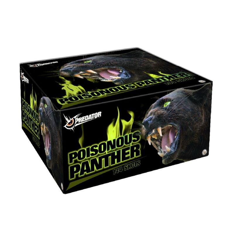 Jetzt Poisonous Panther 144-Schuss-Feuerwerkverbund ab 125.99€ bestellen