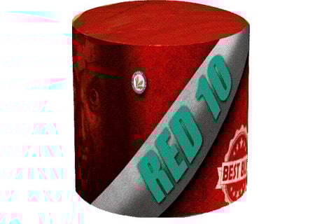 Jetzt Red 10 10-Schuss-Feuerwerk-Batterie ab 4.44€ bestellen