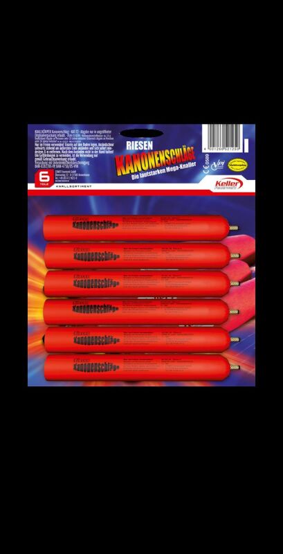 Jetzt Riesen Kanonenschläge 6er Pack ab 4.99€ bestellen
