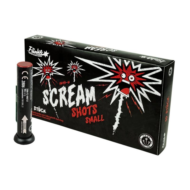 Jetzt Scream Shots Bombenrohre 10er Set ab 11.99€ bestellen