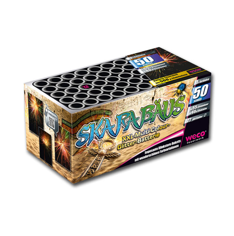Jetzt Skarabäus 50-Schuss-Feuerwerk-Batterie ab 36.99€ bestellen
