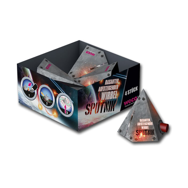 Jetzt Sputniks - Wirbel, 4er Pack ab 9.99€ bestellen