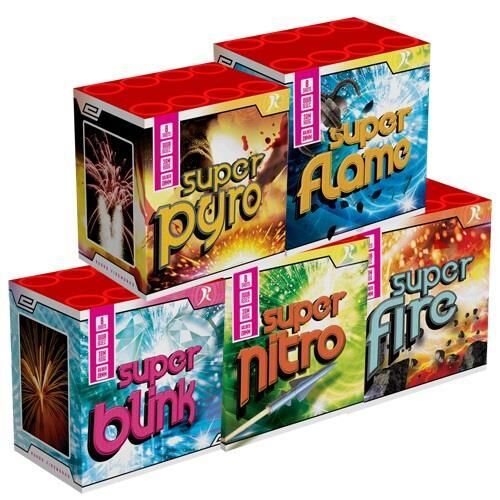 Jetzt Super 5 5x 8-Schuss-Feuerwerk-Batterien 6er Pack (Stahlkäfig) ab 174.99€ bestellen