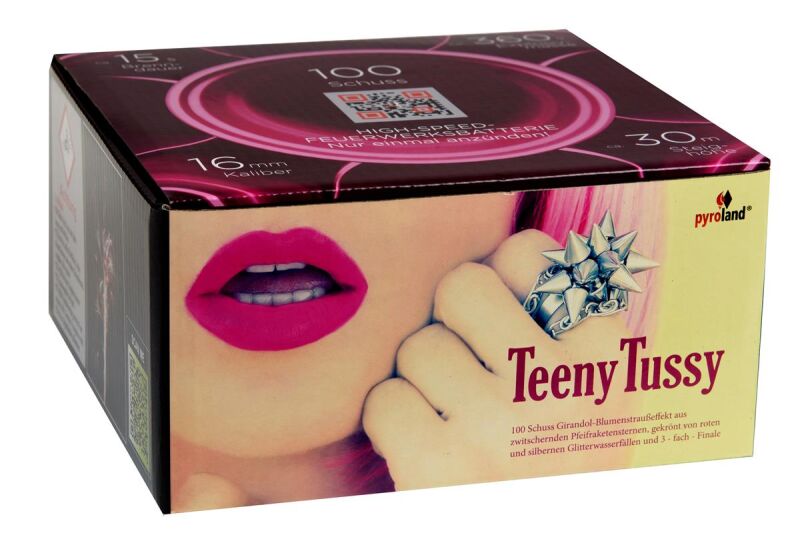 Jetzt Teenytussy 100-Schuss-Feuerwerk-Batterie ab 39.99€ bestellen
