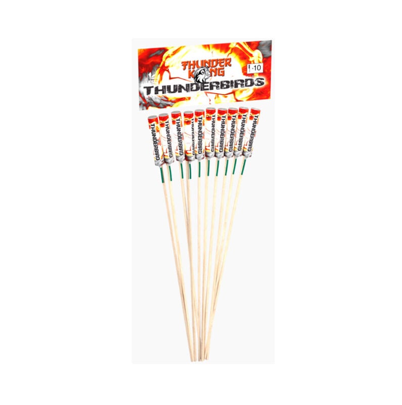 Jetzt Thunderbirds - 10-teiliges Raketen-Sortiment ab 3.99€ bestellen