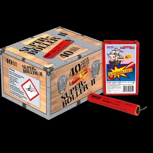 Jetzt Weco Super Böller II - 40 Stück ab 15.99€ bestellen