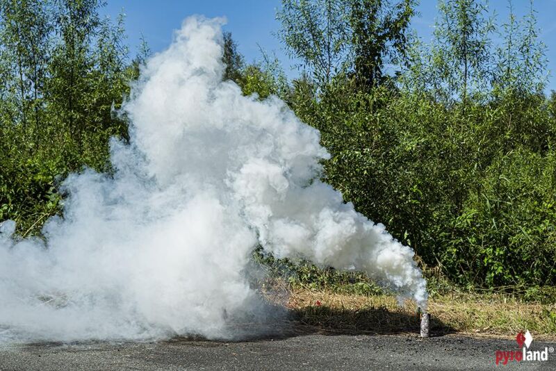 Jetzt XL Rauchprojektor Weiß 60s-80s ab 6.99€ bestellen