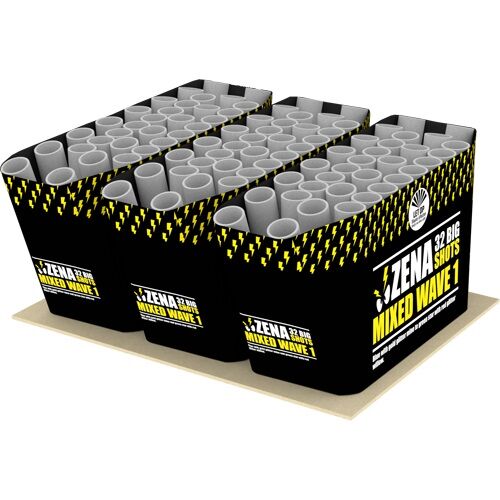 Jetzt Zena Mixed Wave Box 96-Schuss-Feuerwerkverbund ab 139.99€ bestellen