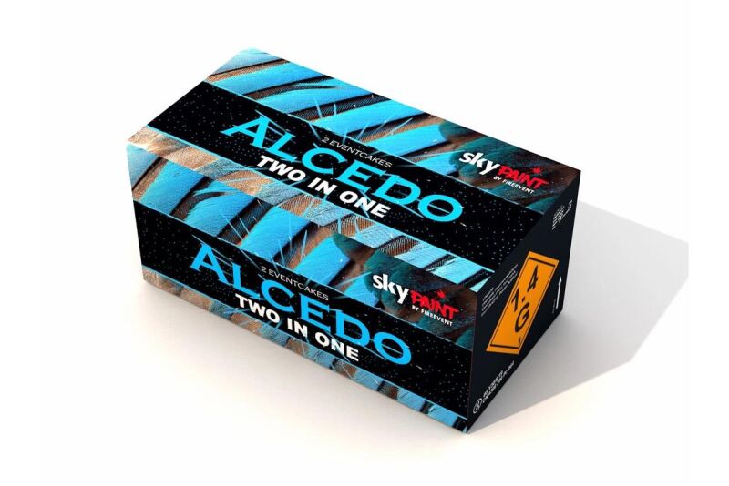 Jetzt Alcedo 57-Schuss-Feuerwerkverbund ab 79.04€ bestellen