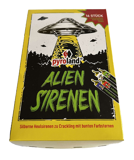 Jetzt ALIEN SIRENEN 16er Pack ab 9.99€ bestellen