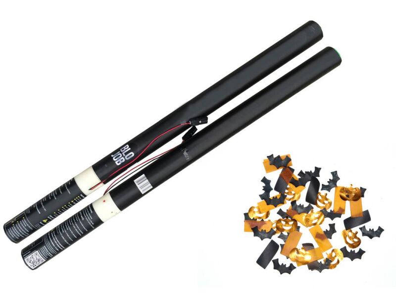 Jetzt All Hallow´s eve 80cm Papierflitter schwarz-orange elektrisch (Black Label) ab 11.04€ bestellen