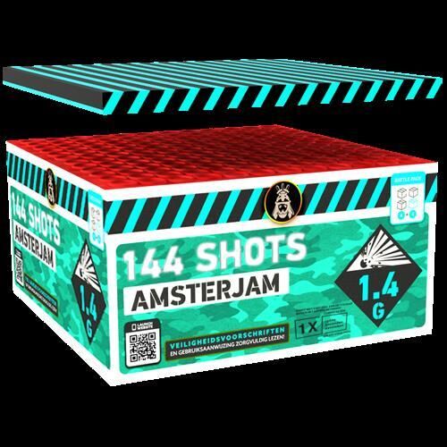 Jetzt Amsterjam 144-Schuss-Feuerwerkverbund 2er Pack (Stahlkäfig) ab 129.99€ bestellen