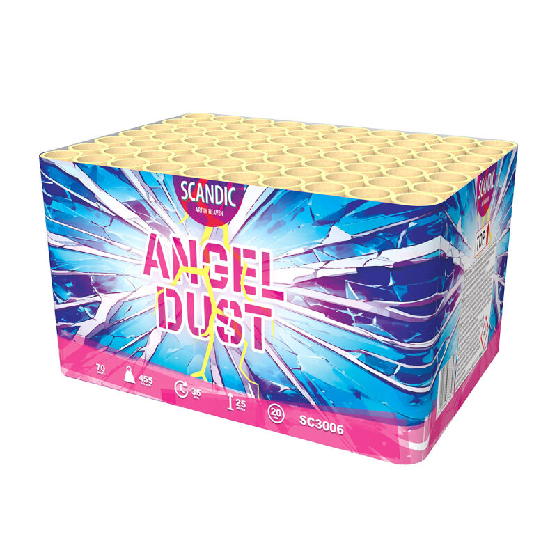 Jetzt Angel Dust 70-Schuss-Feuerwerk-Batterie ab 31.44€ bestellen