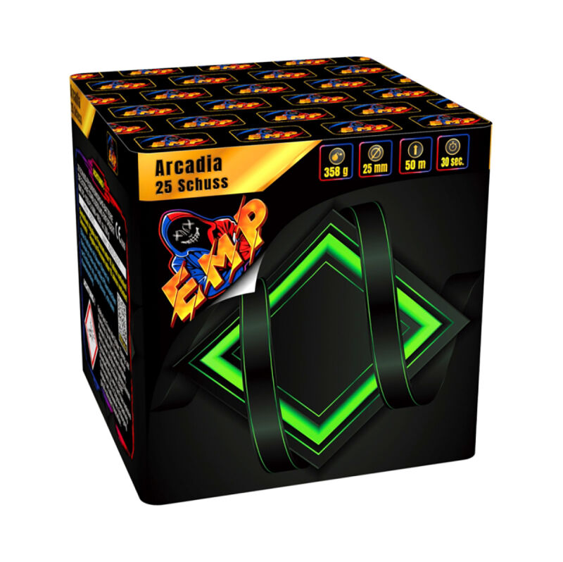Jetzt Arcadia 25-Schuss-Feuerwerk-Batterie ab 24.64€ bestellen
