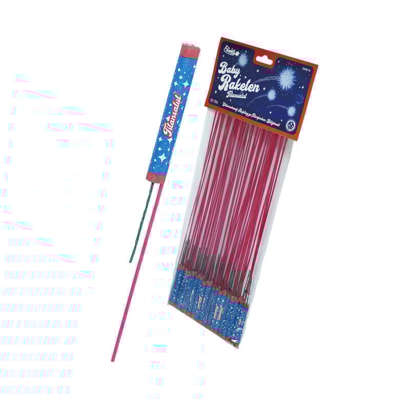 Jetzt Baby Raketen Titansalut 50er Pack ab 8.49€ bestellen