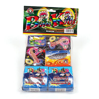 Jetzt Bad Kids 71-teiliges Jugendfeuerwerk-Sortiment ab 7.99€ bestellen