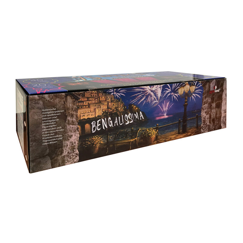 Jetzt Bengalissima 75-Schuss-Feuerwerkverbund ab 149€ bestellen