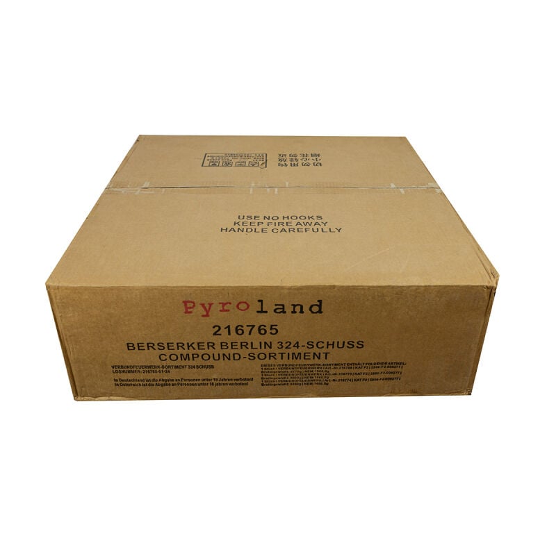 Jetzt Berserker Berlin 324-Schuss-Feuerwerkverbund (Triple Compound) ab 249€ bestellen