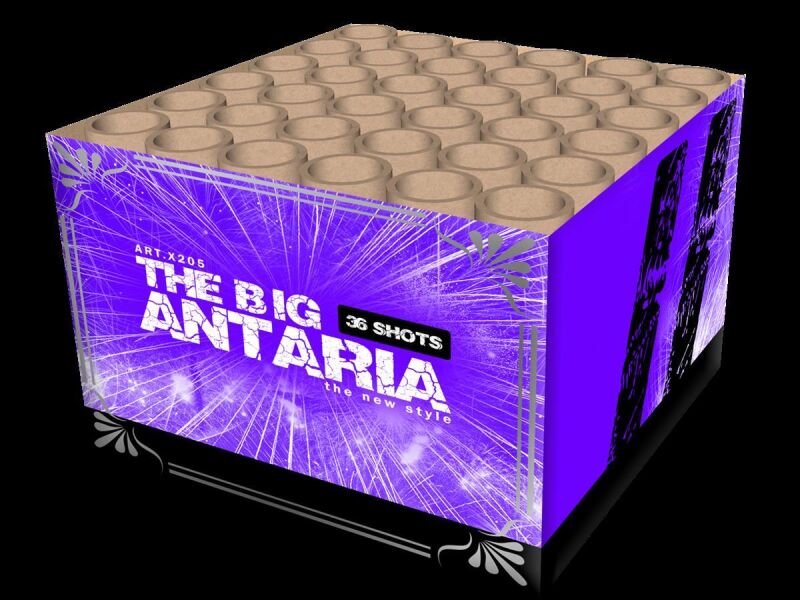 Jetzt Big Antaria 36-Schuss-Feuerwerk-Batterie ab 15.99€ bestellen