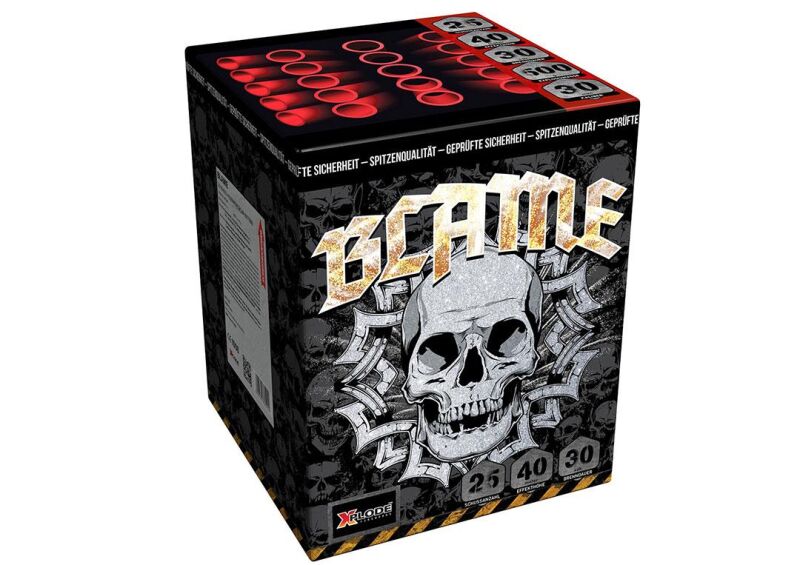 Jetzt Blame 25-Schuss-Feuerwerk-Batterie ab 29.99€ bestellen