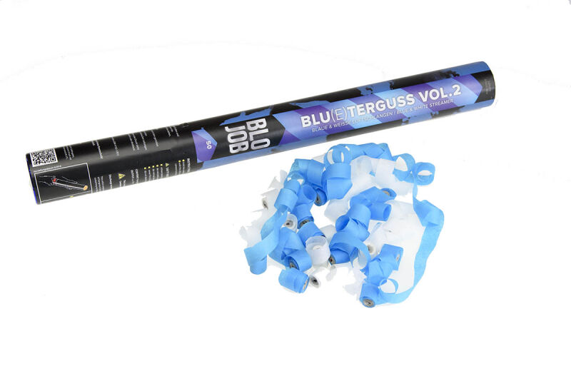 Jetzt Blu(e)terguss Vol. 2 50cm Papierstreamer blau-weiß ab 4.99€ bestellen