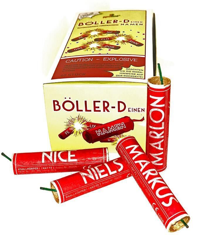 Jetzt Böller (D) einen Namen ab 7.64€ bestellen