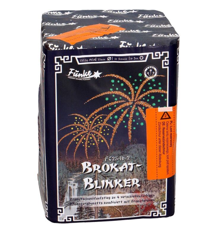 Jetzt Brokat Blinker 16-Schuss-Feuerwerk-Batterie ab 17.99€ bestellen