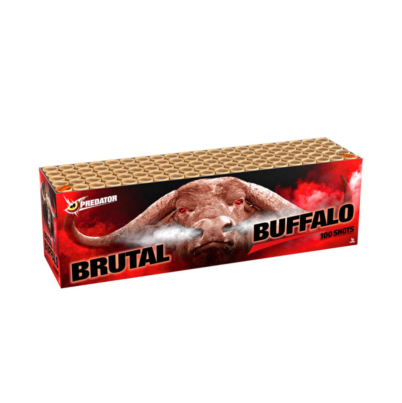 Jetzt Brutal Buffalo 100-Schuss-Feuerwerkverbund ab 99.44€ bestellen