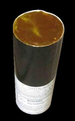 Jetzt Bühnenfontäne, silber mit goldenen Spitzen und blauer Basis, 5m x 60 s ab 23.99€ bestellen