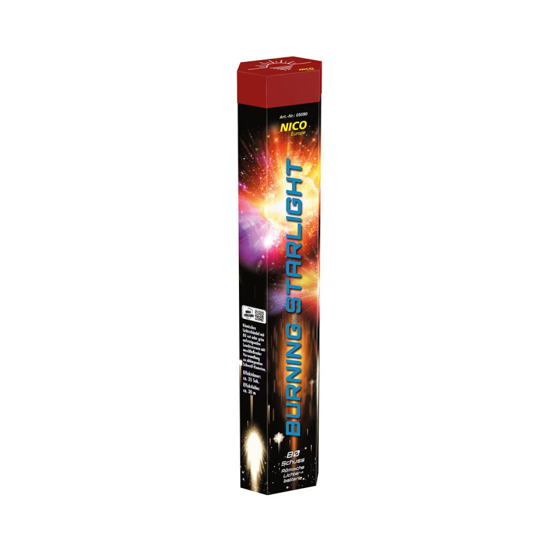 Jetzt Burning Starlight 80-Schuss-Römische-Lichterbatterie ab 19.98€ bestellen