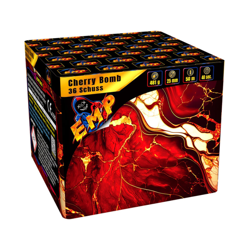 Jetzt Cherry Bomb 36-Schuss-Feuerwerk-Batterie ab 34.84€ bestellen