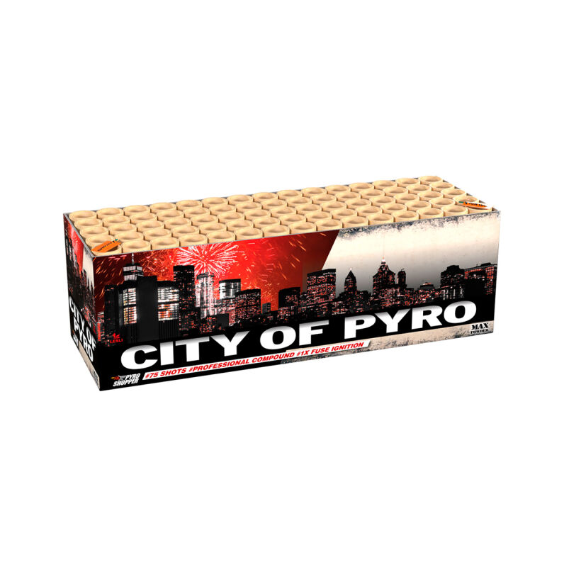 Jetzt City of Pyro 75-Schuss-Feuerwerks-Verbund ab 56.09€ bestellen