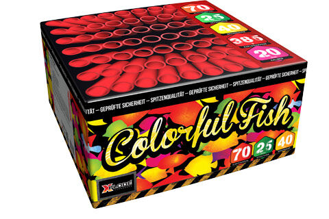 Jetzt Colorful Fish 70-Schuss-Feuerwerk-Batterie ab 22.09€ bestellen
