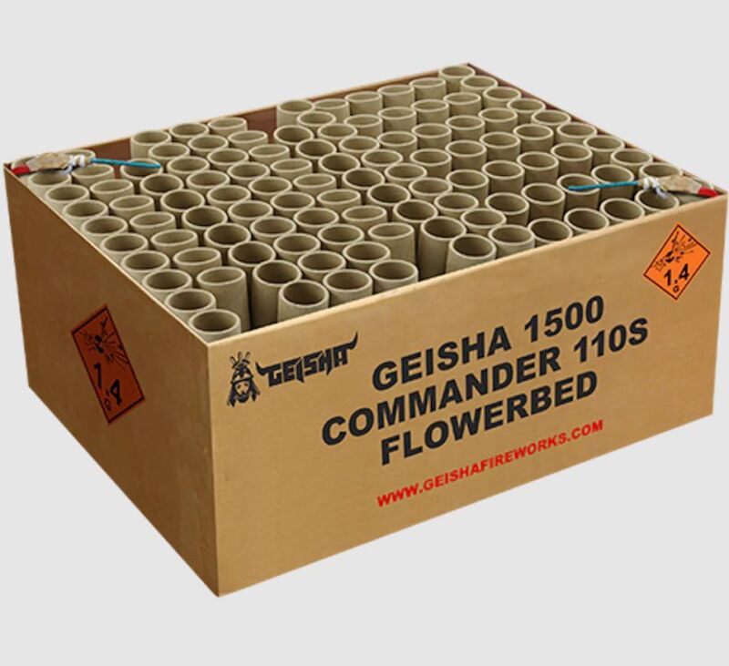 Jetzt Commander 110-Schuss-Feuerwerkverbund ab 68.99€ bestellen