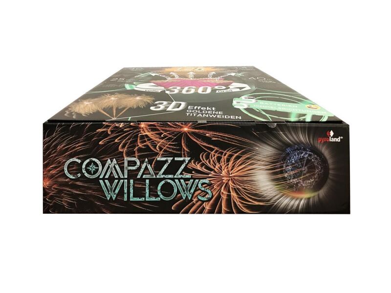 Jetzt Compazz Willows 125-Schuss-Feuerwerkverbund ab 203.99€ bestellen