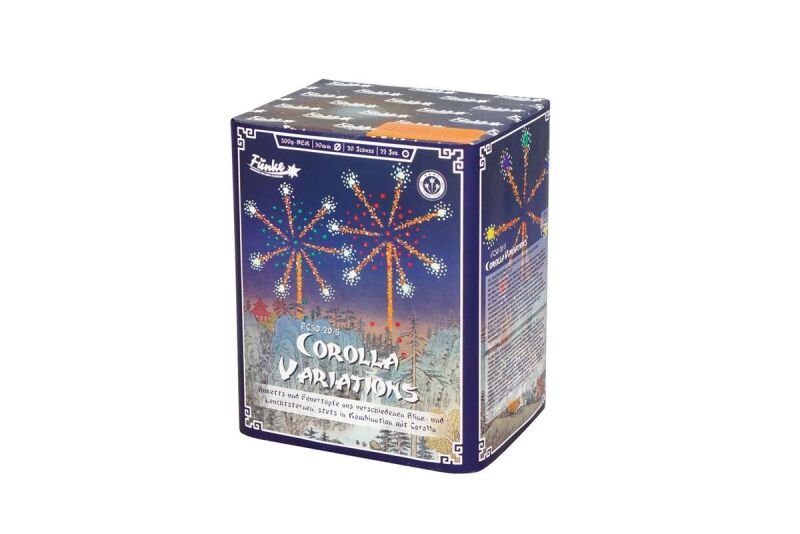 Jetzt Corolla Variations 20-Schuss-Feuerwerk-Batterie ab 38.99€ bestellen