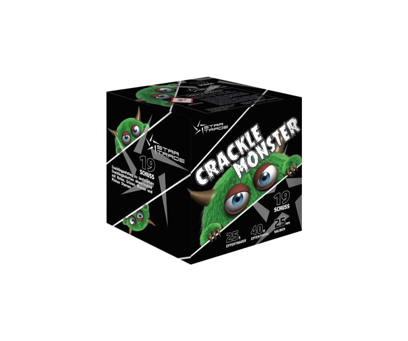 Jetzt Crackle Monster 19-Schuss-Feuerwerk-Batterie ab 15.99€ bestellen