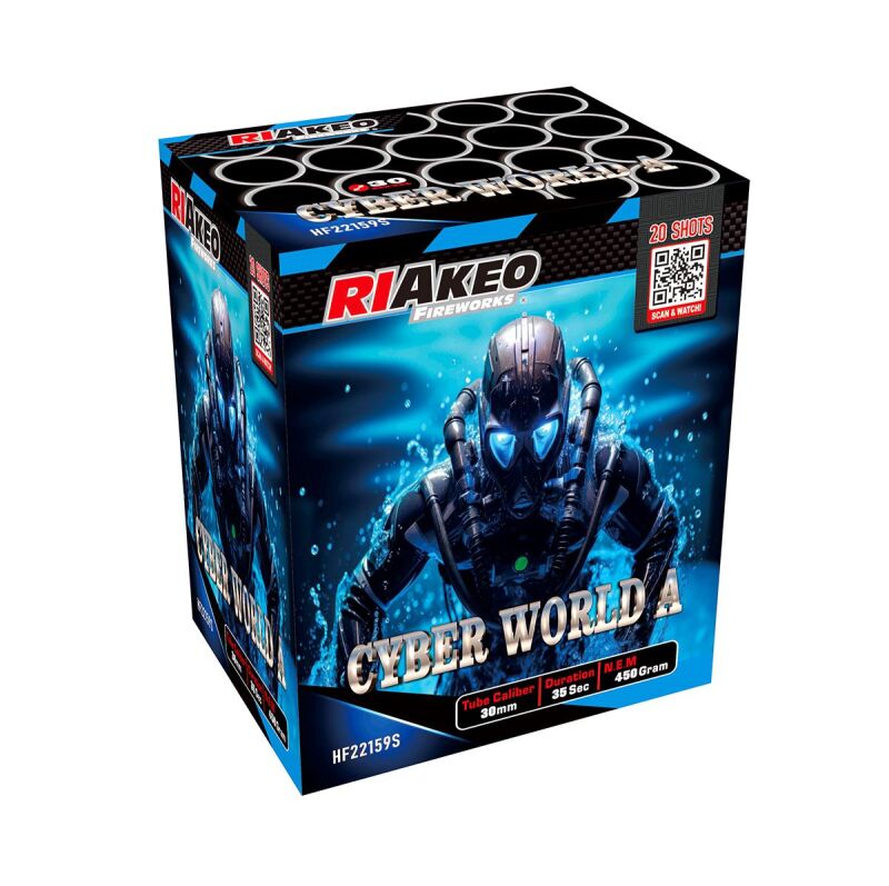 Jetzt Cyber World A 20-Schuss-Feuerwerk-Batterie ab 33.99€ bestellen