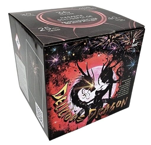 Jetzt Delicious Dragon 36-Schuss-Feuerwerk-Batterie ab 38.99€ bestellen
