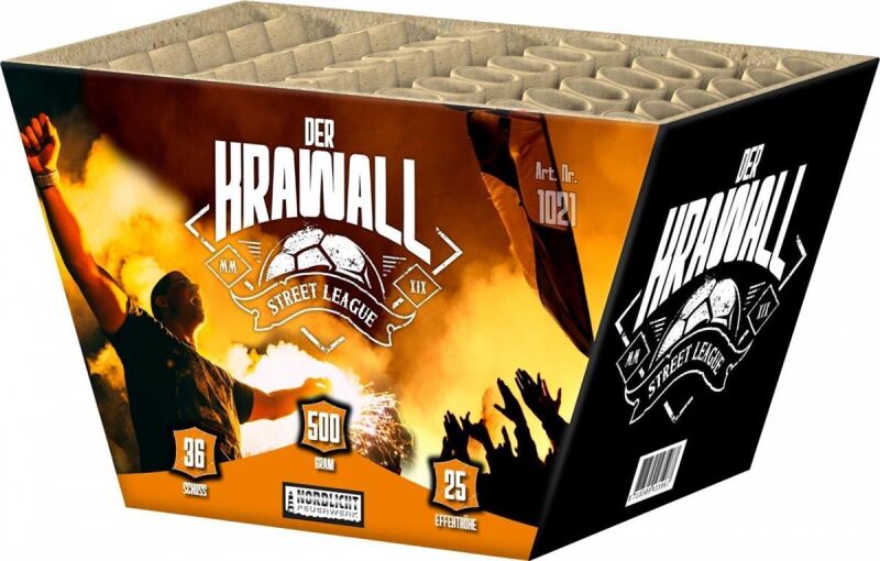 Jetzt Der Krawall 36-Schuss-Feuerwerk-Batterie (Stahlkäfig) ab 34.99€ bestellen