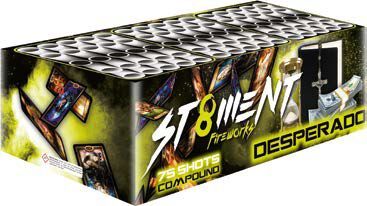 Jetzt Desperado 75-Schuss-Feuerwerkverbund ab 129.99€ bestellen