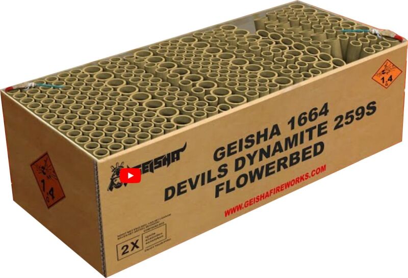 Jetzt Devils Dynamite 259-Schuss-Feuerwerkverbund (Stahlkäfig) ab 164.99€ bestellen