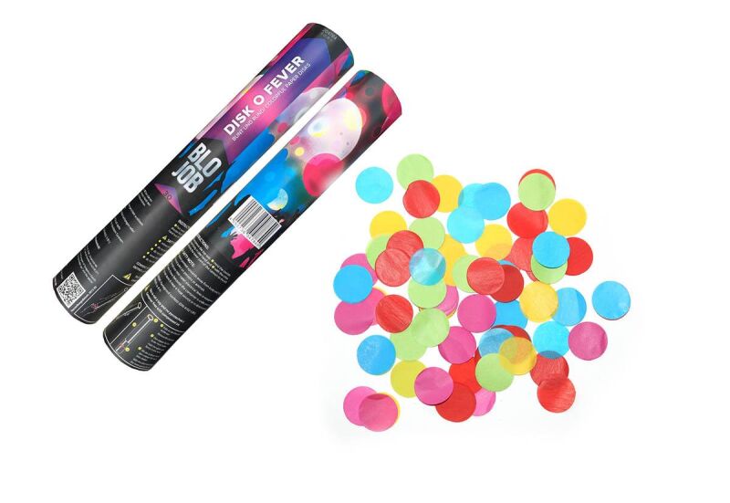 Jetzt Disk o Fever 30cm Papierflitter rund und bunt ab 3.99€ bestellen