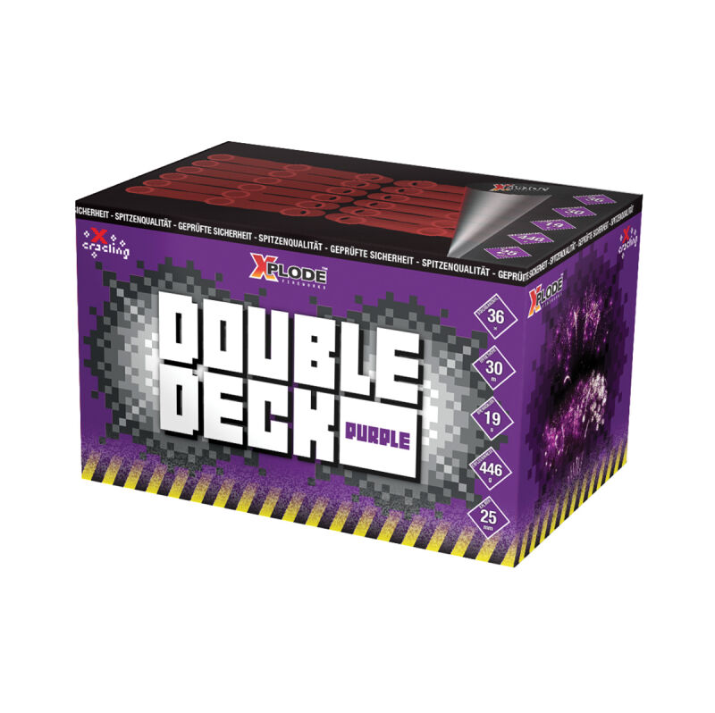 Jetzt Double Deck Purple 36-Schuss-Feuerwerks-Batterie ab 32.73€ bestellen