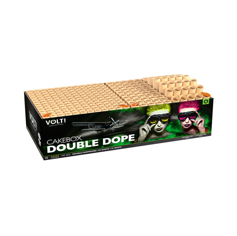 Jetzt Double Dope 213-Schuss-Feuerwerkverbund ab 203.99€ bestellen