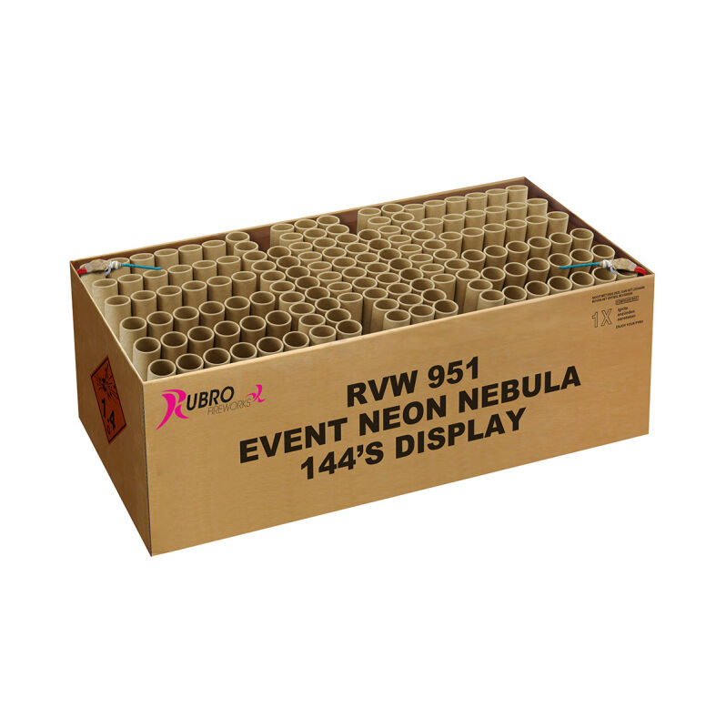 Jetzt Event Neon Nebula 144-Schuss-Feuerwerkverbund ab 169.99€ bestellen